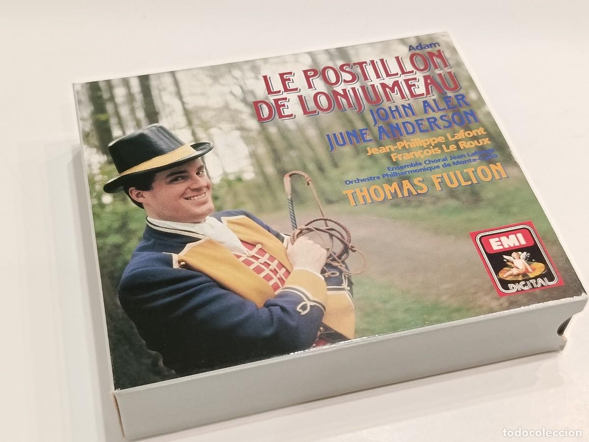 CDs de m&uacute;sica: ADOLPHE ADAM - LE POSTILLON DE LONJUMEAU - J. ALER - THOMAS FULTON - EMI 2 CD 7475548 (1986) - NUEVO