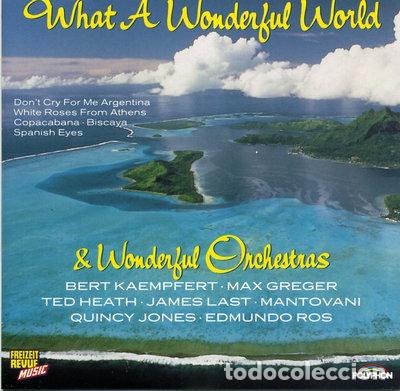 CDs de m&uacute;sica: What a Wonderful World & Wonderful Orchestras- 0042284557726