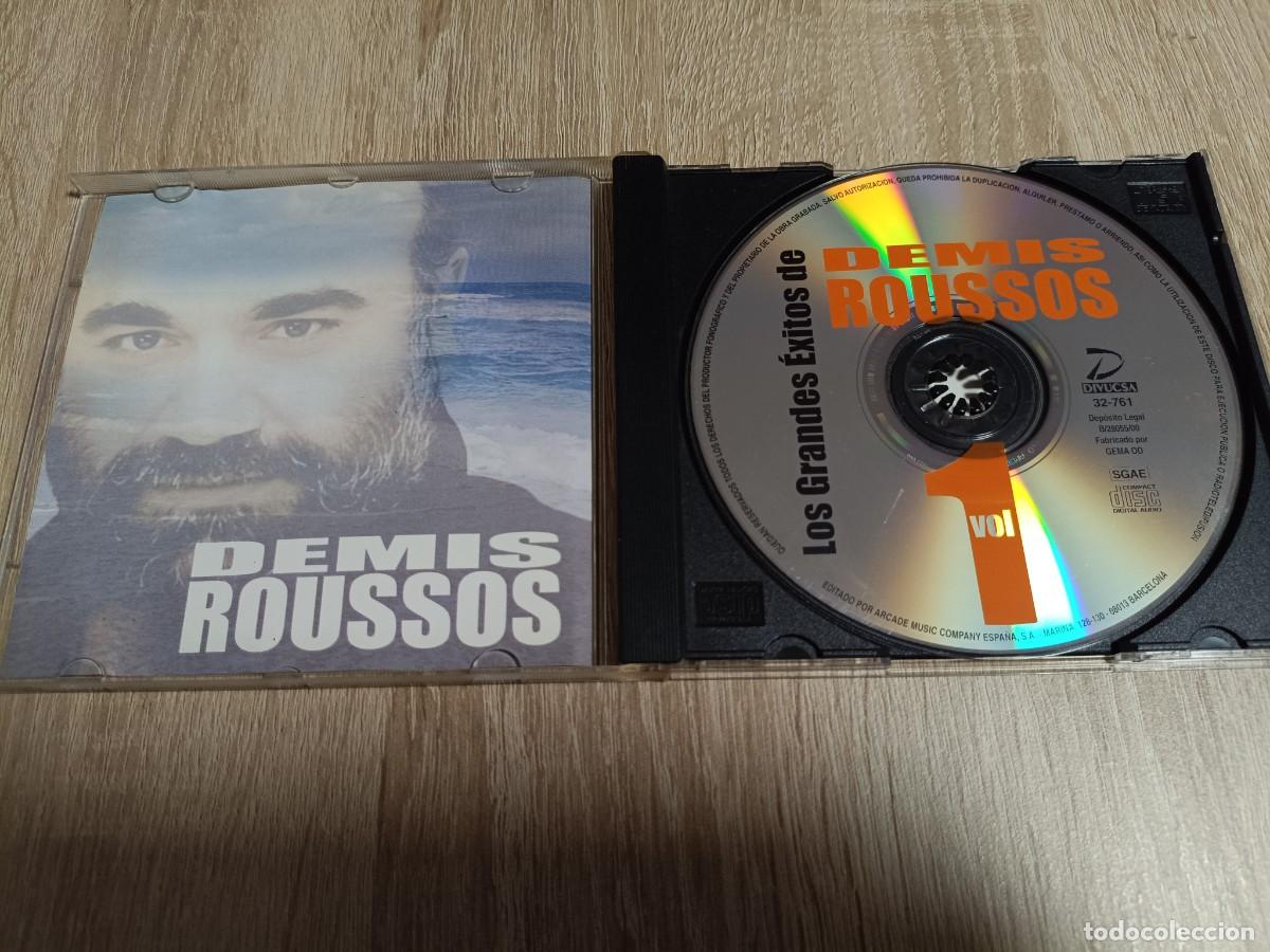 CDs de m&uacute;sica: CD - DEMIS ROUSSOS - LOS GRANDES EXITOS - Foto 3