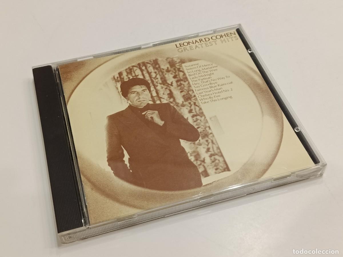CD de M&uacute;sica: LEONARD COHEN - GREATEST HITS - CBS / SONY CD COL 32644 (1989) - NUEVO