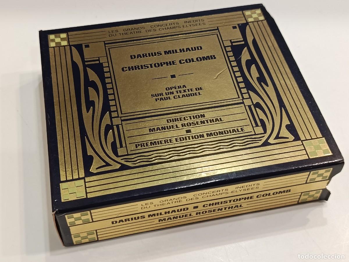 CDs de m&uacute;sica: DARIUS MILHAUD - CHRISTOPHE COLOMB - MANUEL ROSENTHAL - DISQUES MONTAIGNE 2 CD TCE 8750 (1987) - NEW