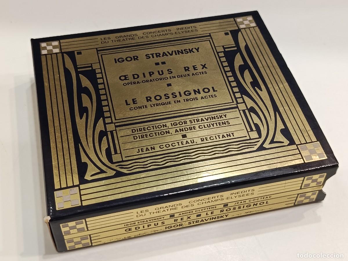 CDs de m&uacute;sica: IGOR STRAVINSKY - OEDIPUS REX LE ROSSIGNOL - A. CLUYTENS - DISQUES MONTAIGNE 2 CD TCE 8760 - NEW