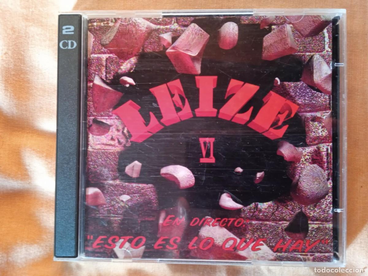 CDs de m&uacute;sica: LEIZE - en concierto - esto es lo que hay - 2 cd - rock urbano - le&ntilde;o barricada kalean rosendo