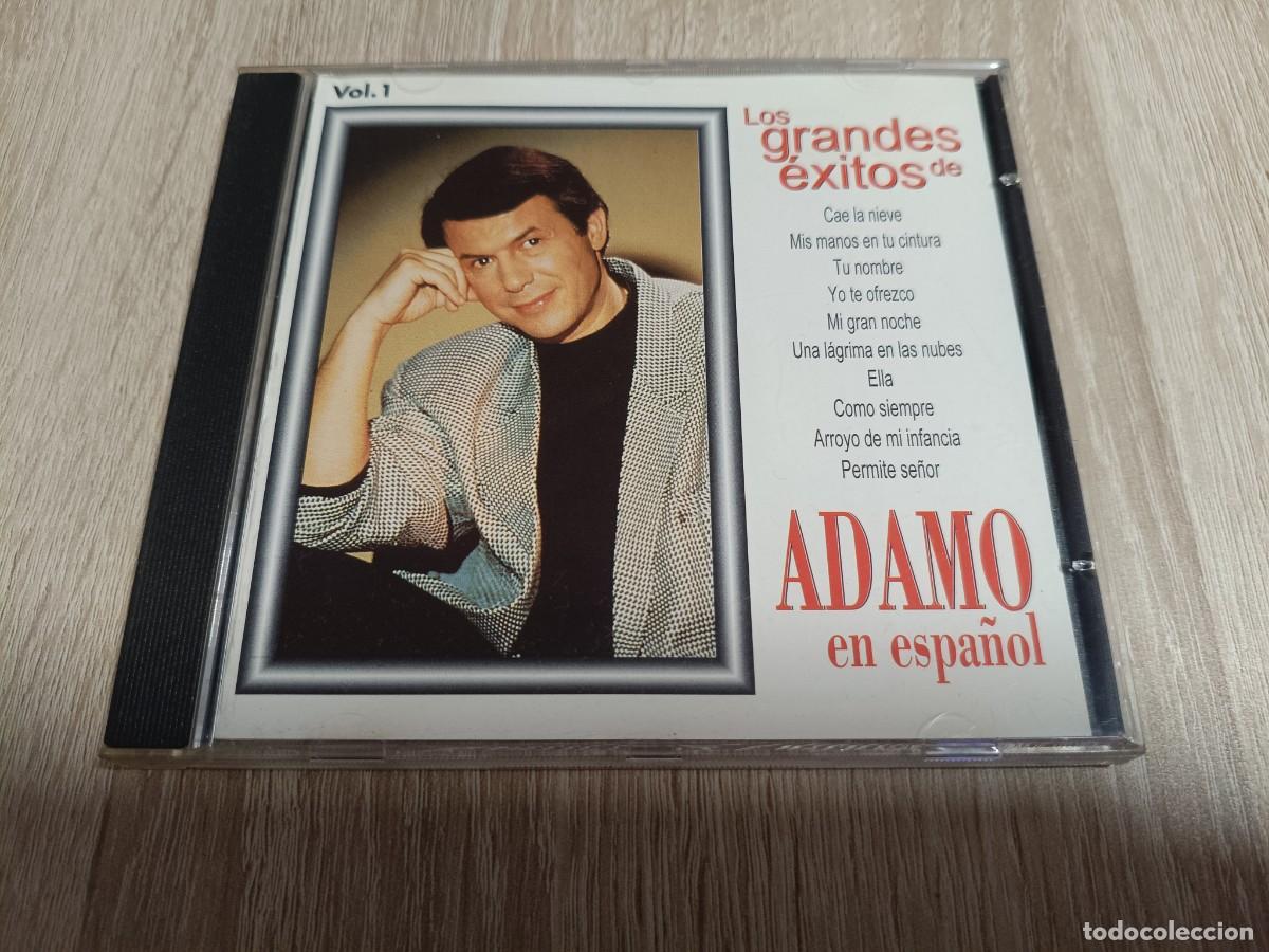CDs de m&uacute;sica: CD - ADAMO EN ESPA&Ntilde;OL - LOS GRANDES EXITOS - Mis manos en tu cintura, Cae la nieve