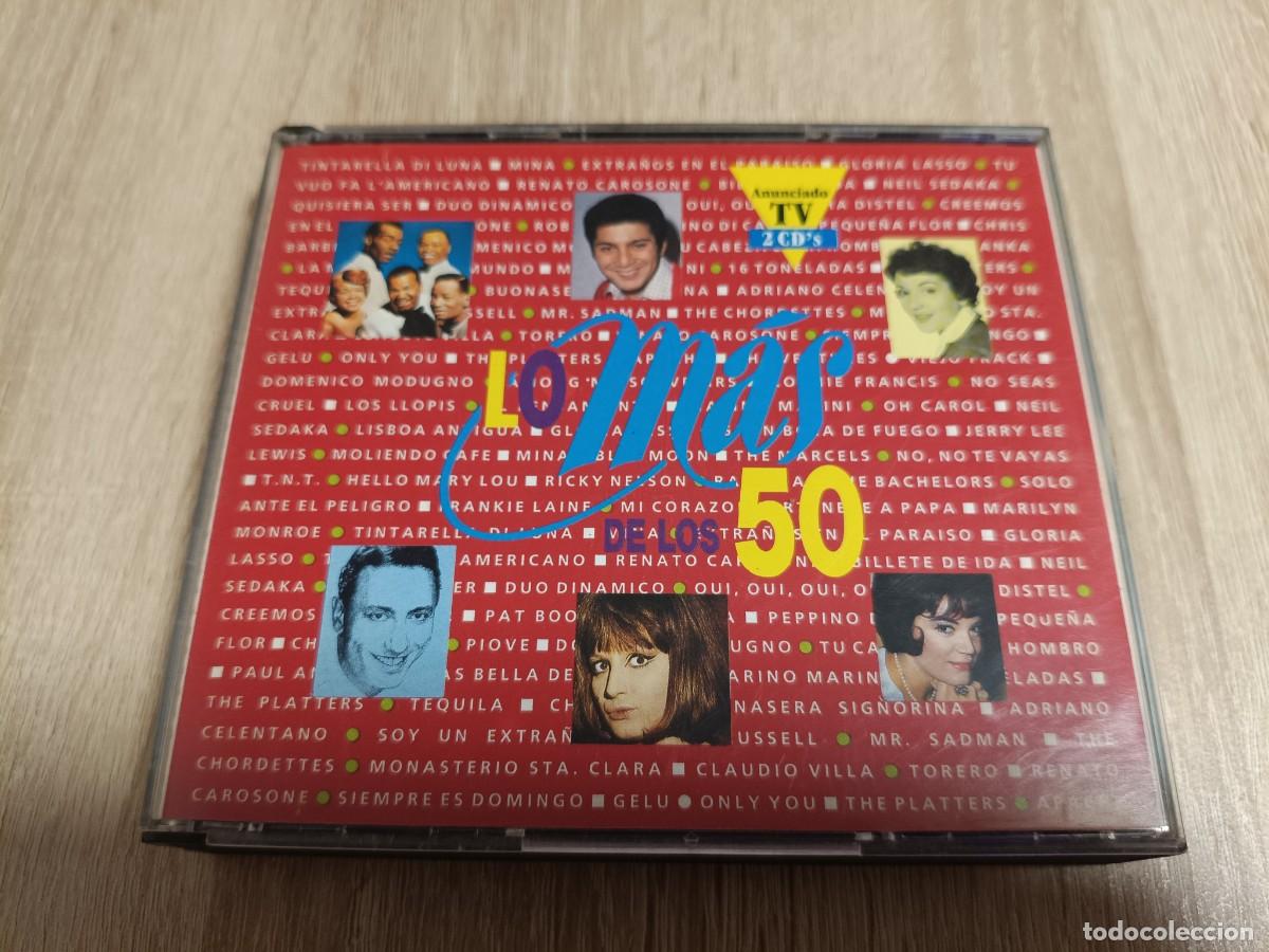 CDs de m&uacute;sica: 2 CD - LO MAS DE LOS 50 - Mina, Gloria Lasso, Renato carosone, The Platters