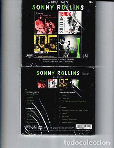 CDs de m&uacute;sica: Sonny Rollins: 4 Originals- 8712155125515