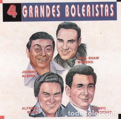 CDs de m&uacute;sica: 4 Grandes Boleristas- 0764585919224