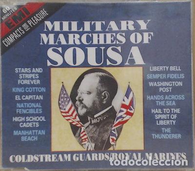CDs de m&uacute;sica: Military Marches of Sousa- 0077775203929