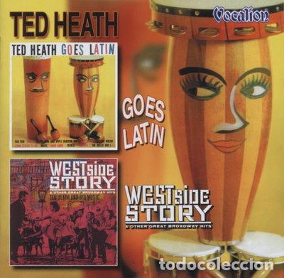 CDs de m&uacute;sica: Ted Heath Goes Latin / West Side Story & Other Great Broadway Hits- 0765387414122
