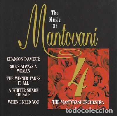 CDs de m&uacute;sica: The Music of Mantovani 4- 8711539060473