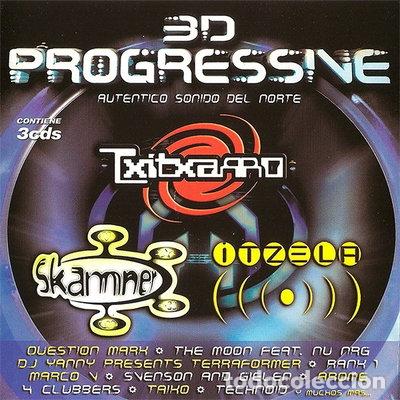 CDs de m&uacute;sica: 3D Progressive- 8430899303845