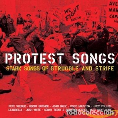 CDs de m&uacute;sica: Protest Songs: Stark Songs of Struggle and Strife- 5060143494536