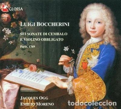 CDs de m&uacute;sica: Boccherini: Violin Sonatas- 8424562203068