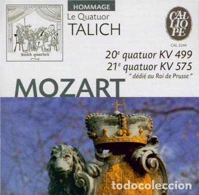 CDs de m&uacute;sica: Mozart: Quatuors n&deg; 20 et 21- 0794881727421