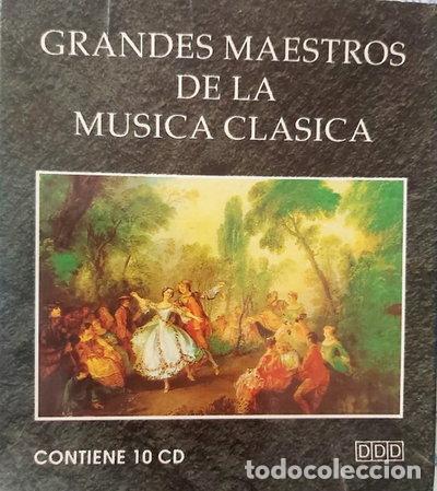 CDs de m&uacute;sica: Grandes Maestros de la M&uacute;sica Cl&aacute;sica- 8423822510106