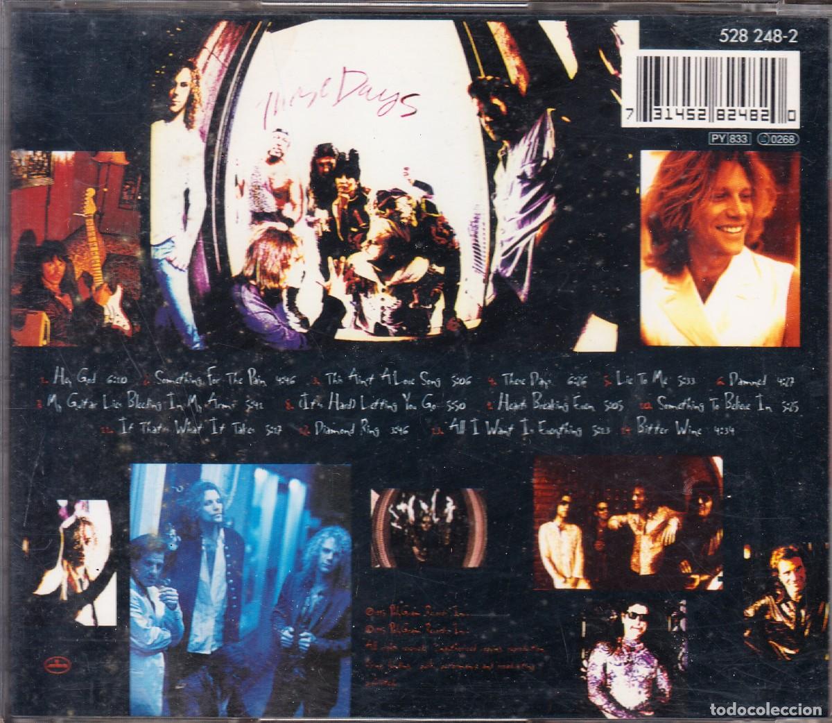 CDs de m&uacute;sica: BON JOVI. THESE DAYS. CD. - Foto 2