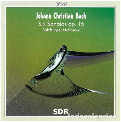 CDs de m&uacute;sica: Johann Christian Bach: Six Sonatas, Op. 16- 0761203949427