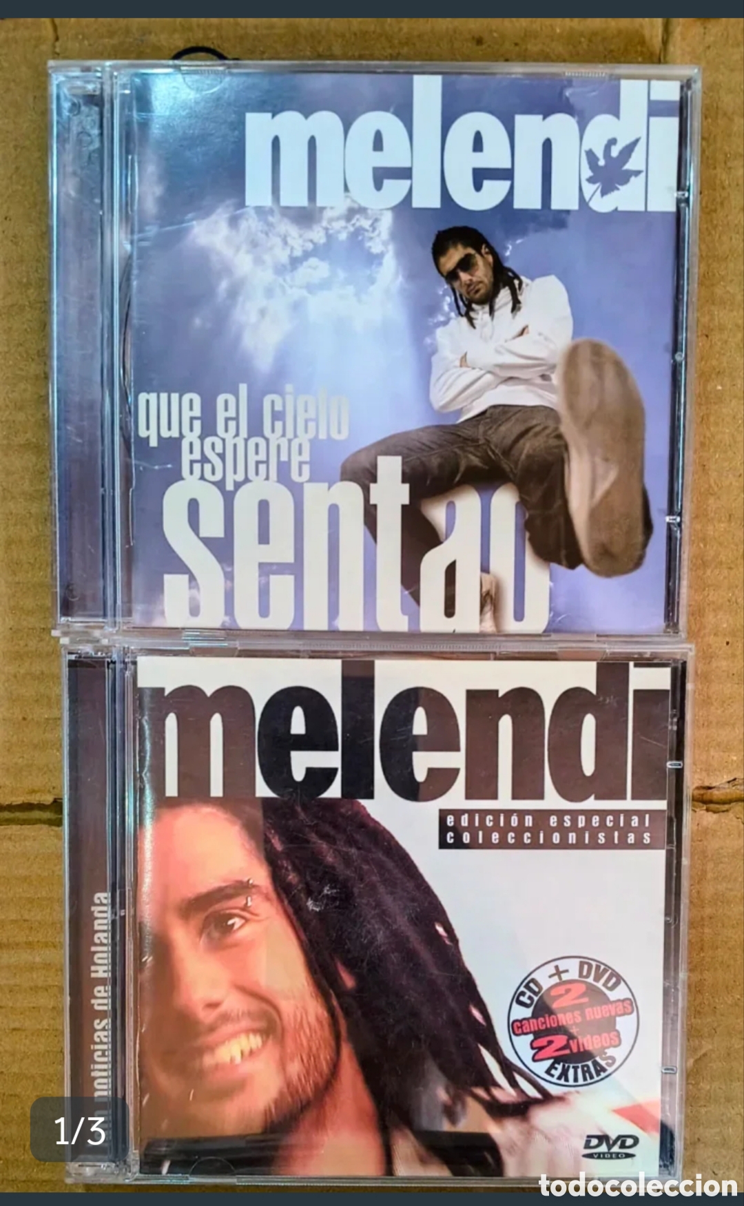 CDs de m&uacute;sica: CD Melendi Que el cielo espere sentado