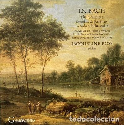 CDs de m&uacute;sica: The Complete Sonatas & Partitas For Solo Violin Vol. 1- 0743625035827