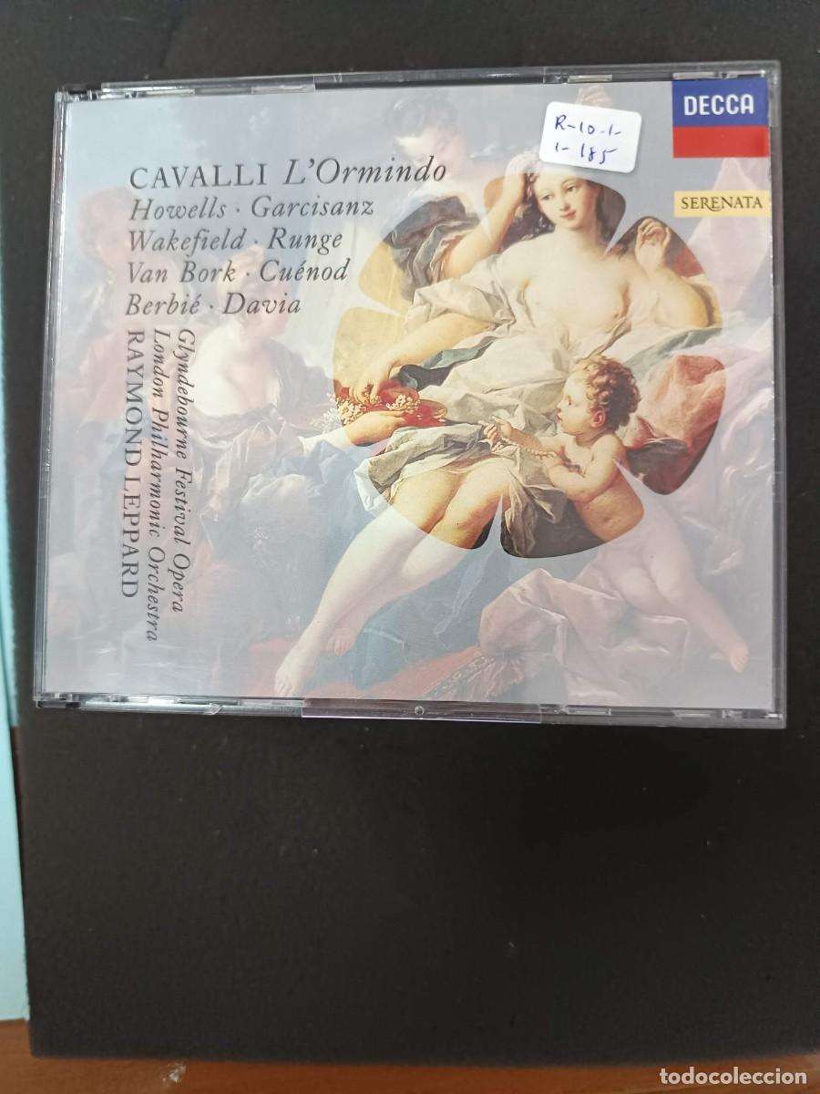 CDs de m&uacute;sica: 2CDCAVALLI: L'ORMINDO. DIR: RAYMOND LEPPARD. INT&Eacute;RP: HOWELLS, GARCISANZ, WAKEFIELD, RUNGE, VAN BORK