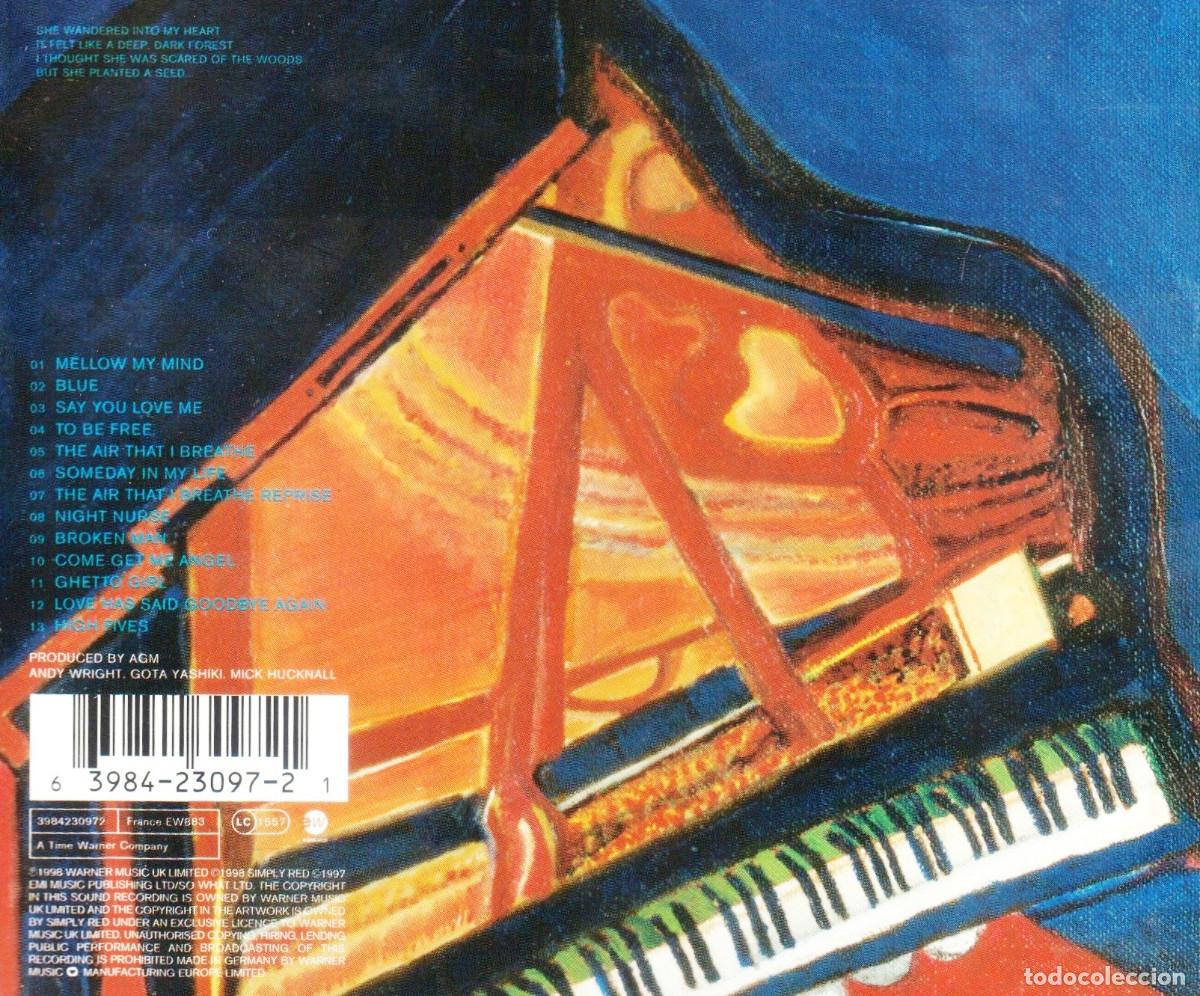CDs de m&uacute;sica: �R3756 - SIMPLY RED. BLUE. CD. - Foto 2