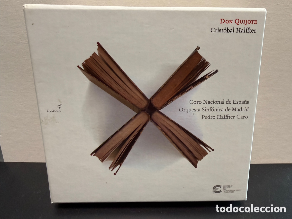 CDs de m&uacute;sica: Crist&oacute;bal Halffter - Pedro Halffter - Don Quijote (2xCD)