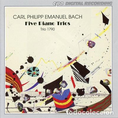 CDs de m&uacute;sica: CPE Bach: Five Piano Trios- 0761203921621