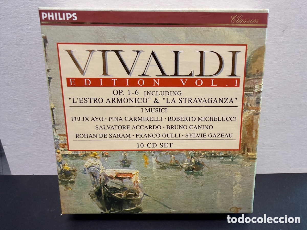 CDs de m&uacute;sica: Vivaldi - I Musici - Vivaldi Edition Vol. 1 Op. 1-6 (10xCD)