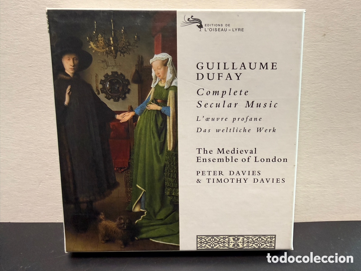 CDs de m&uacute;sica: Dufay - Medieval Ensemble of London - Complete Secular Music (5xCD)
