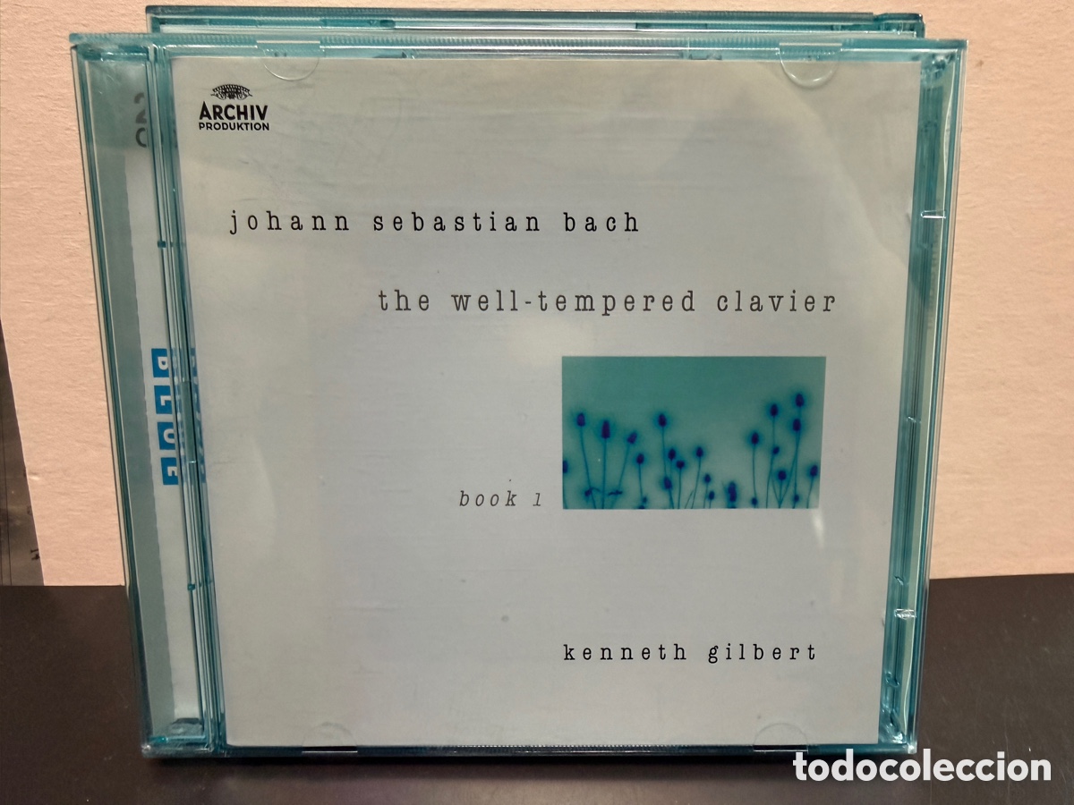 CDs de m&uacute;sica: Bach - Kenneth Gilbert - The Well-Tempered Clavier Book I (2xCD)