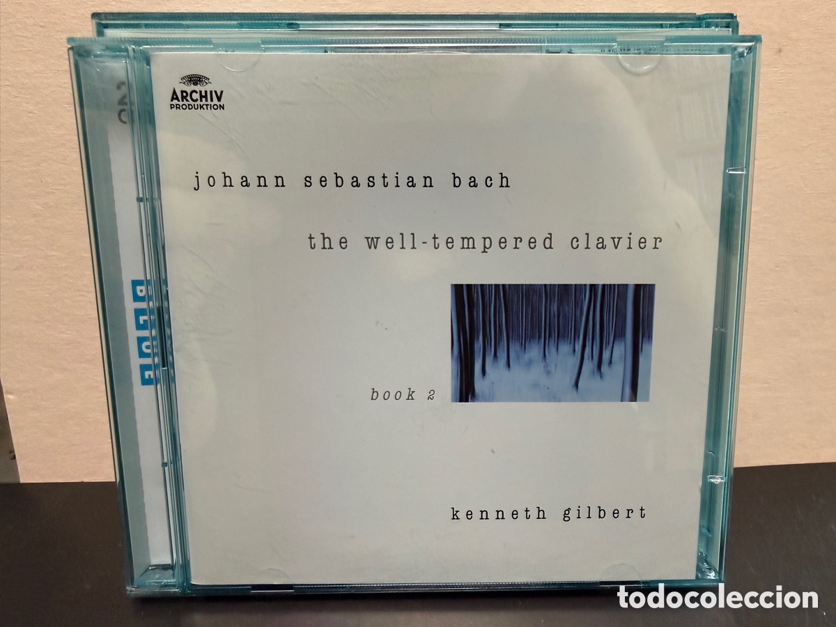CDs de m&uacute;sica: Bach - Kenneth Gilbert - The Well-Tempered Clavier Book II (2xCD)