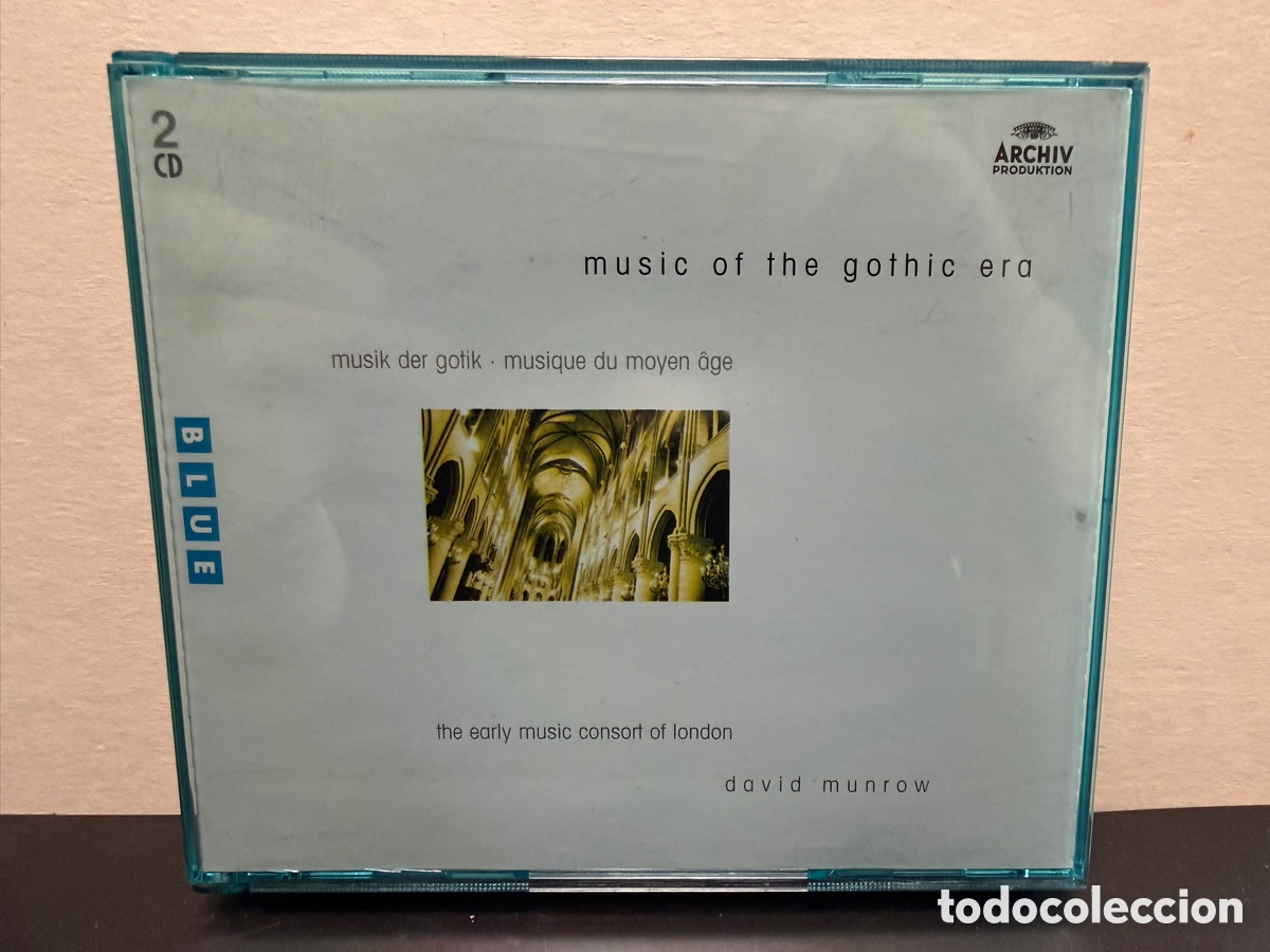 CDs de m&uacute;sica: The Early Music Consort Of London, David Munrow - Music Of The Gothic Era (2xCD)