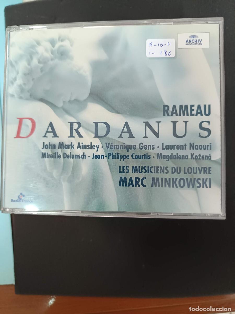 CDs de m&uacute;sica: 2CD. RAMEAU. DARDANUS. DIR: MARC MINKOWSKI. INT&Eacute;RP: JOHN MARK AINSLEY, VER&Oacute;NIQUE GENS, LAURENT NAOUR