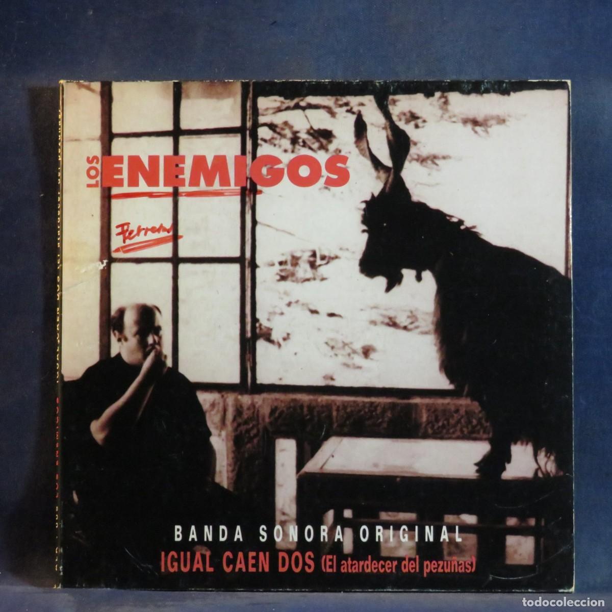 CDs de m&uacute;sica: LOS ENEMIGOS &ndash; IGUAL CAEN DOS (EL ATARDECER DEL PEZU&Ntilde;AS) - CART&Oacute;N CD