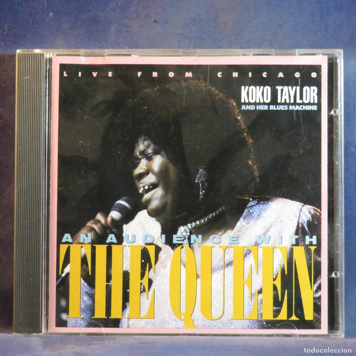 CDs de m&uacute;sica: KOKO TAYLOR AND HER BLUES MACHINE &ndash; AN AUDIENCE WITH THE QUEEN (LIVE FROM CHICAGO) - CD