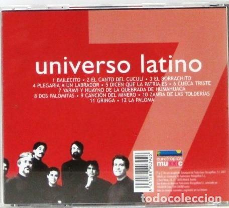 CDs de m&uacute;sica: QUILAPAYUN - UNIVERSO LATINO - CD - Foto 2