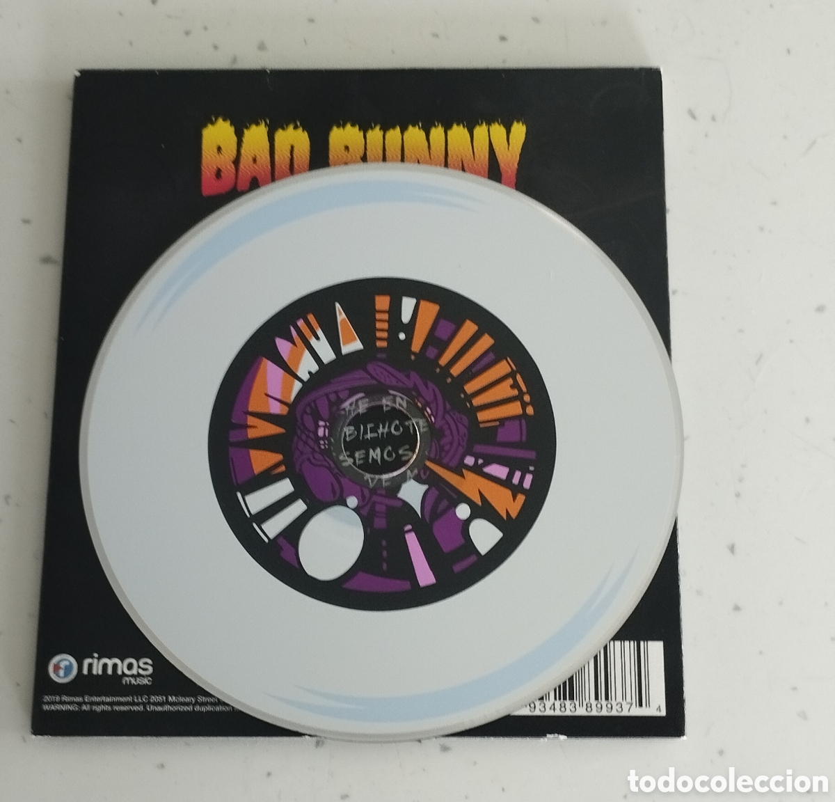 CDs de m&uacute;sica: Bad Bunny CD primer disco - Foto 5