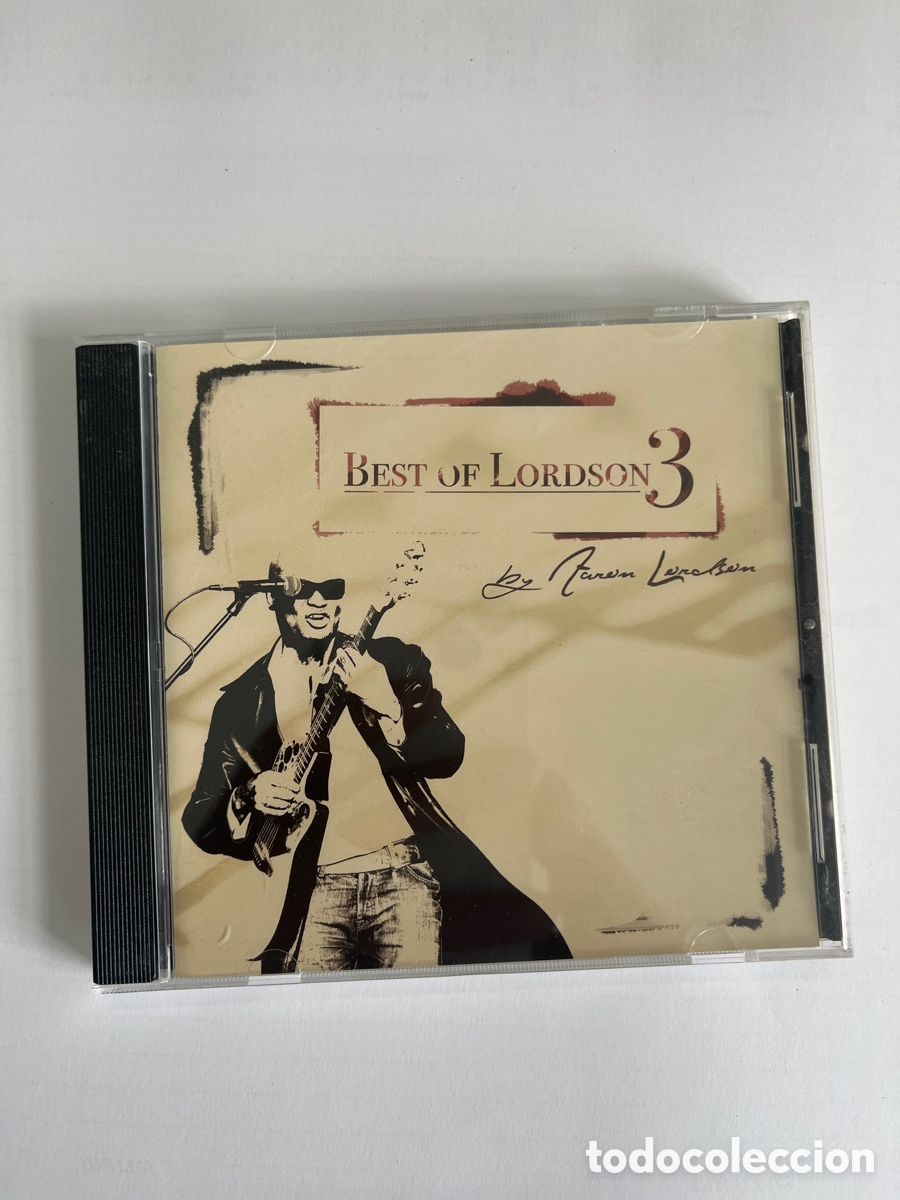 CDs de m&uacute;sica: CD AARON LORDSON - BEST OF LORDSON 3 - CD firmado