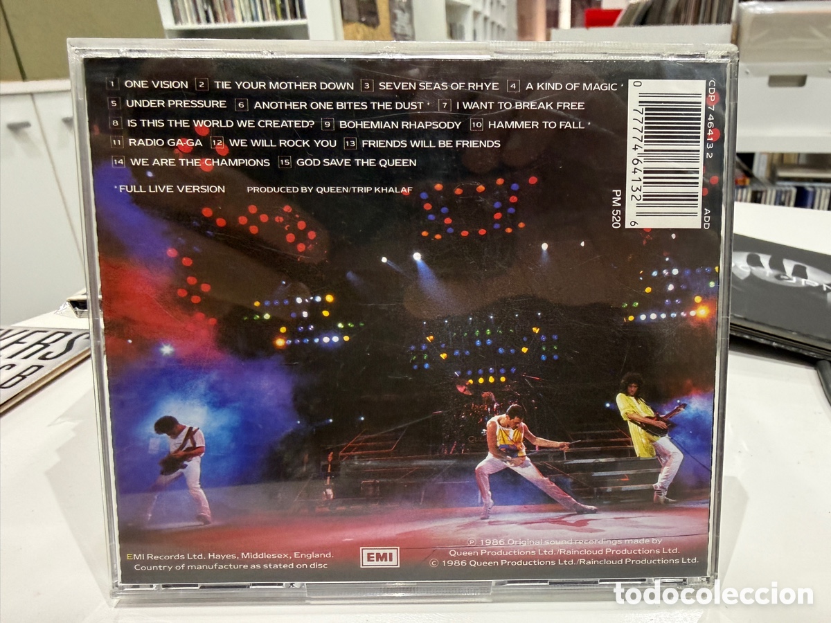 CDs de m&uacute;sica: Queen - Live Magic (CD) - Foto 2