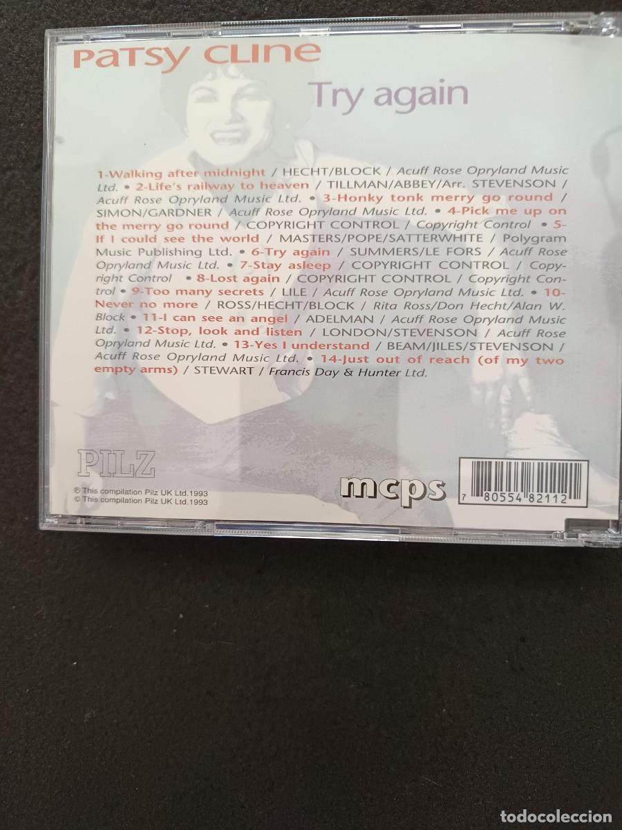 CDs de m&uacute;sica: PATSY CLINE. TRY AGAIN - Foto 2