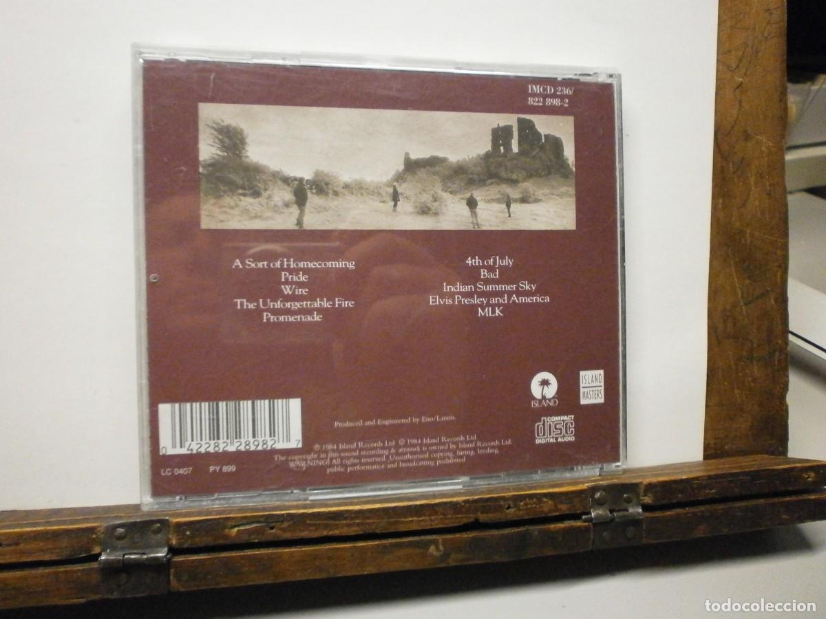 CDs de m&uacute;sica: cd u2 the unforgettable fire buen estado - Foto 3