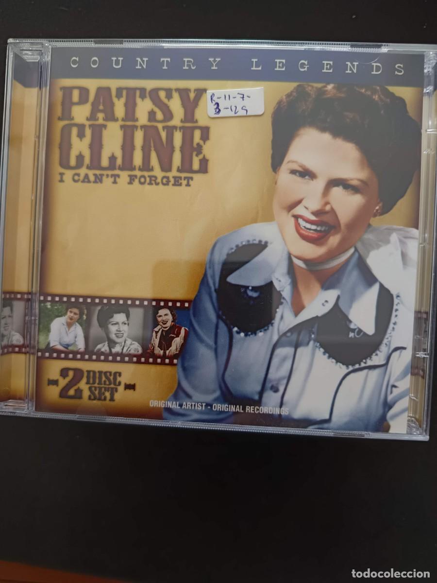 CDs de m&uacute;sica: 2 CD. PATSY CLINE. I CAN'T FORGET. COUNTRY LEGENDS