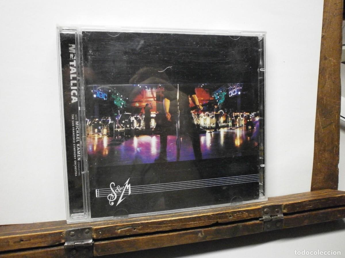 CDs de m&uacute;sica: cd metallica s&m buen estado