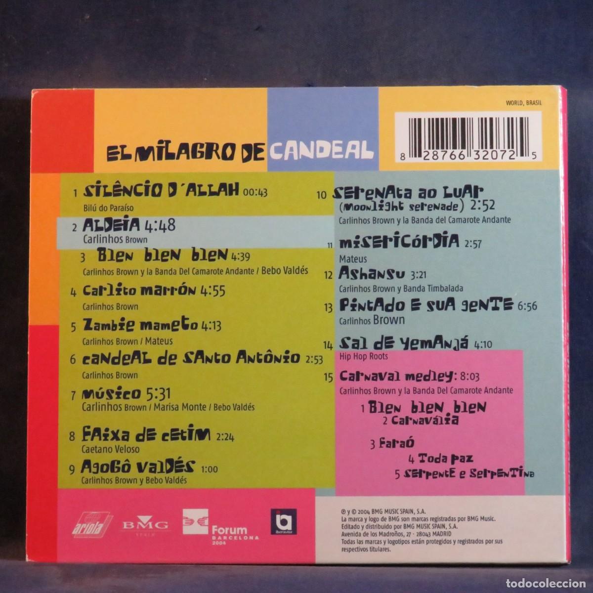 CDs de m&uacute;sica: VARIOUS &ndash; EL MILAGRO DE CANDEAL - CD - Foto 2