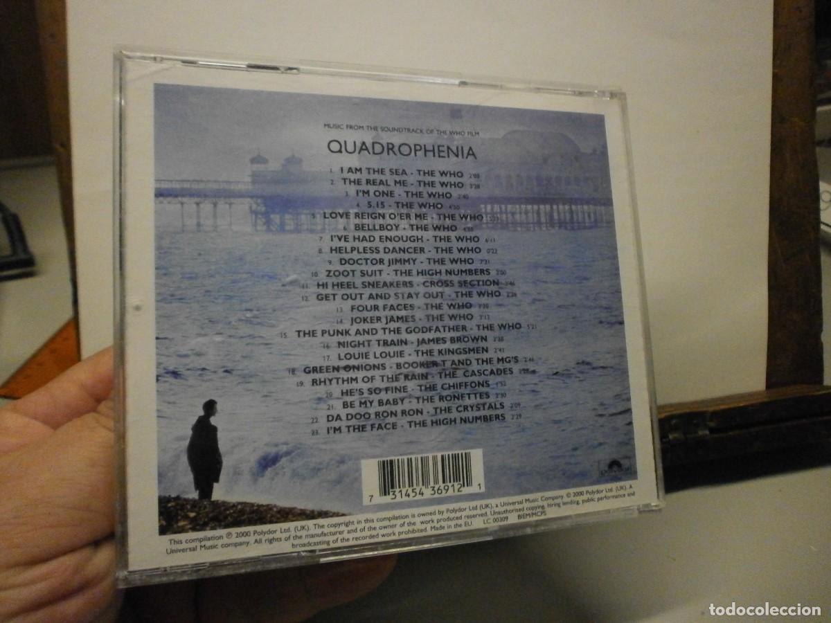 CDs de m&uacute;sica: cd quadrophenia buen estado - Foto 3