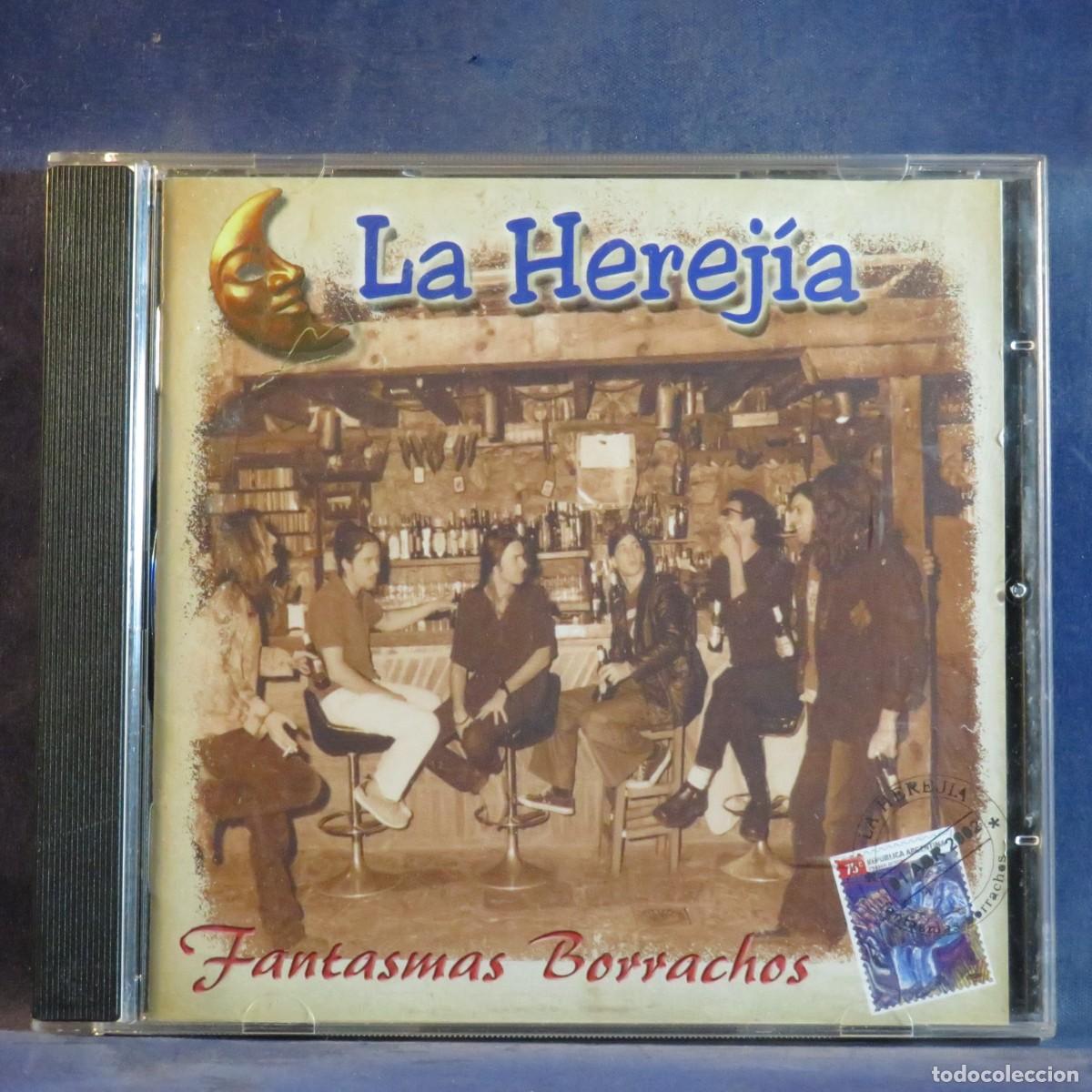 CDs de m&uacute;sica: LA HEREJ&Iacute;A - FANTASMAS BORRACHOS - CD