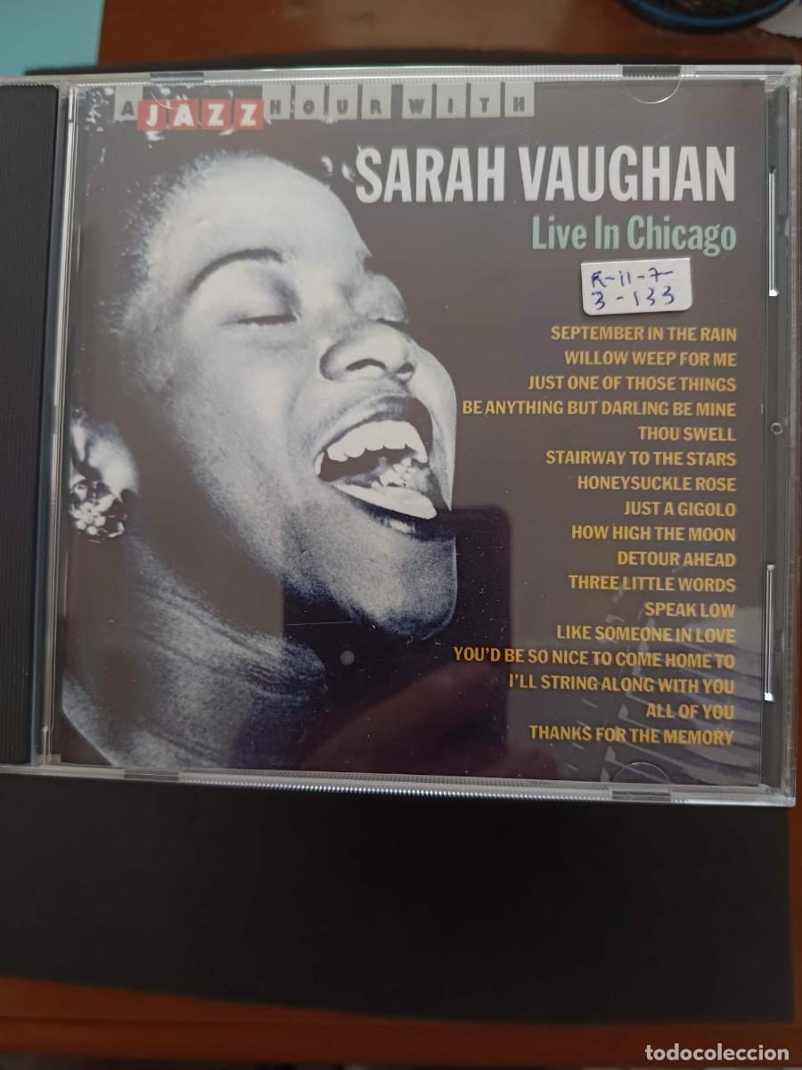 CDs de m&uacute;sica: SARAH VAUGHAN LIVE IN CHICAGO