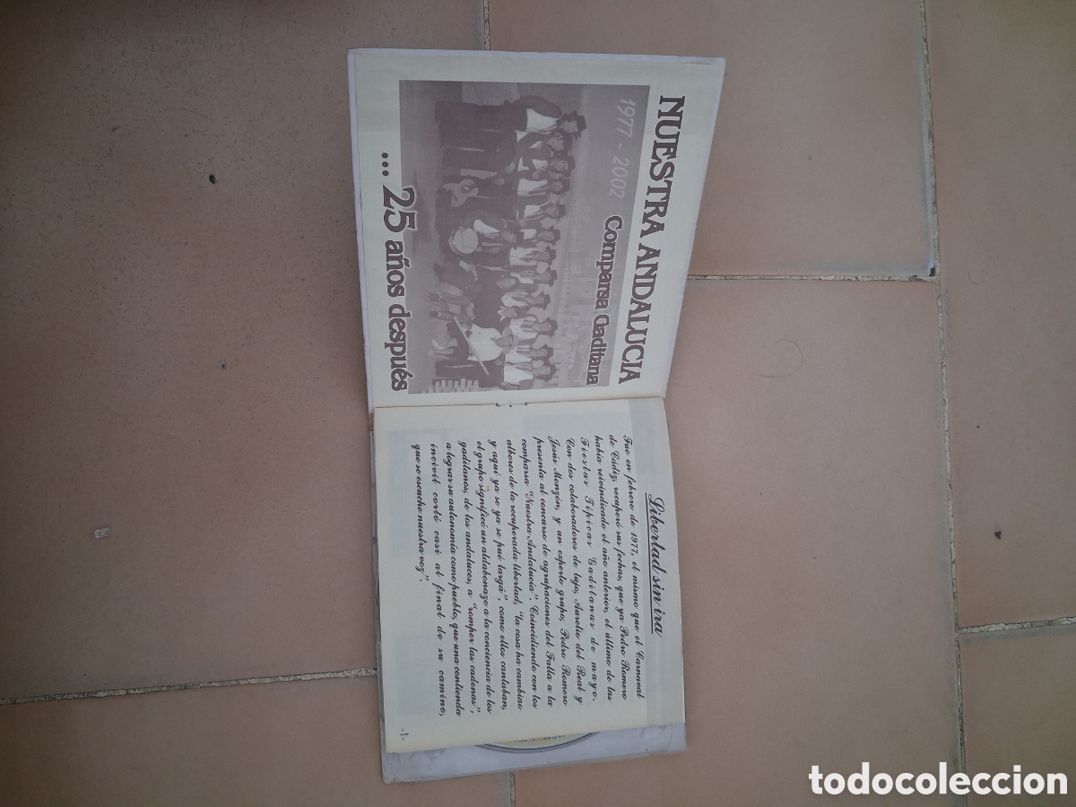 CDs de m&uacute;sica: CD CARNAVAL CADIZ NUESTRA ANDALUCIA - Foto 2