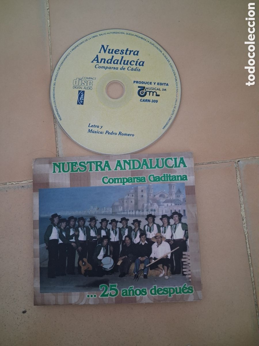 Musik-CDs: CD CARNAVAL CADIZ NUESTRA ANDALUCIA