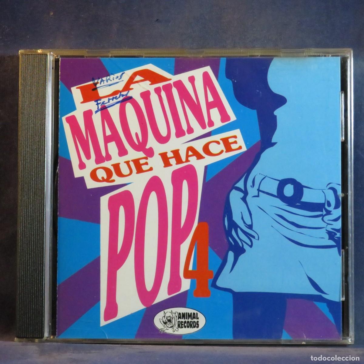CDs de m&uacute;sica: VARIOS - LA M&Aacute;QUINA QUE HACE POP 4 - CD